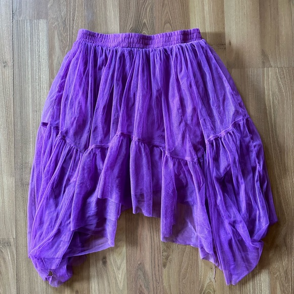 Purple Disney D-Signed tulle skirt like new Sz L Large - Picture 2 of 4